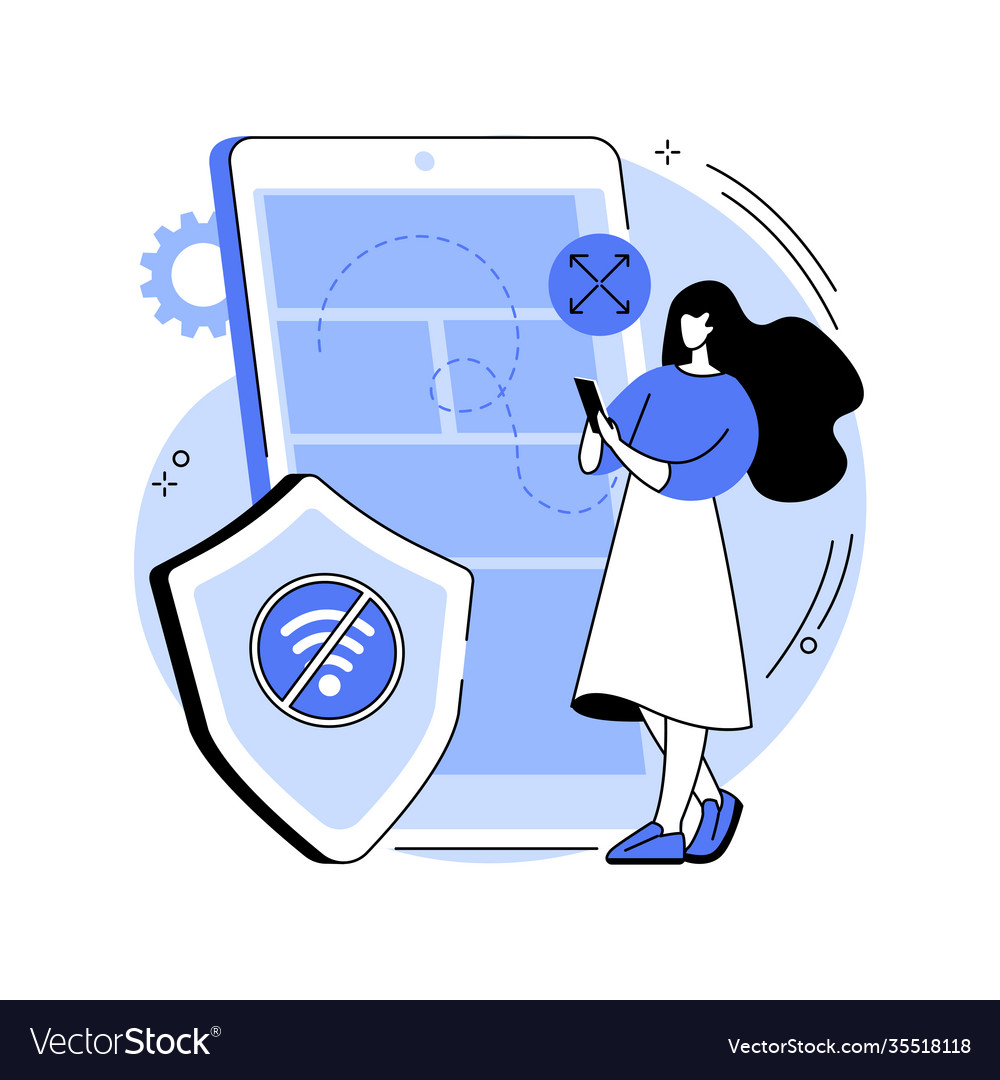 Progressive web app abstract concept