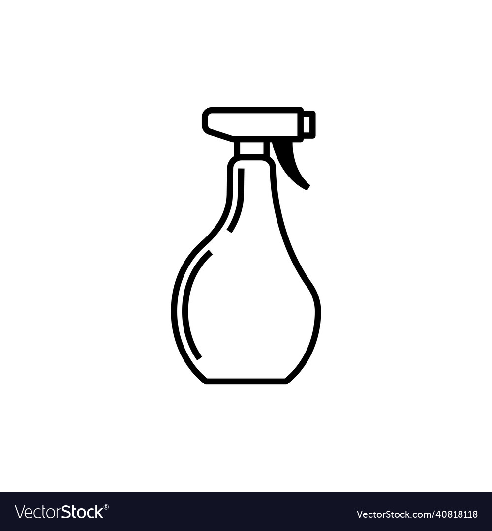 Sprayer icon design template isolated Royalty Free Vector