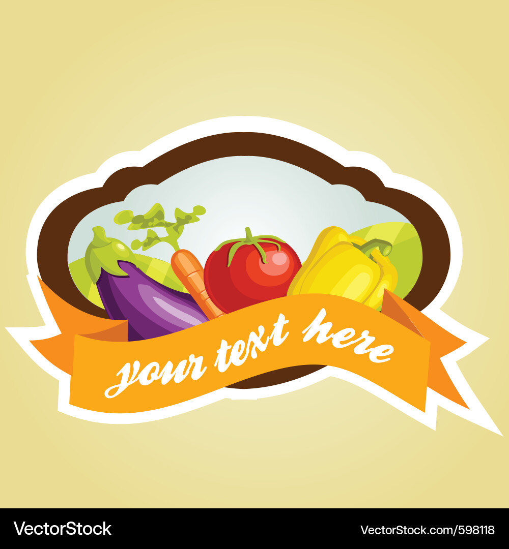 Vegetables Royalty Free Vector Image - VectorStock