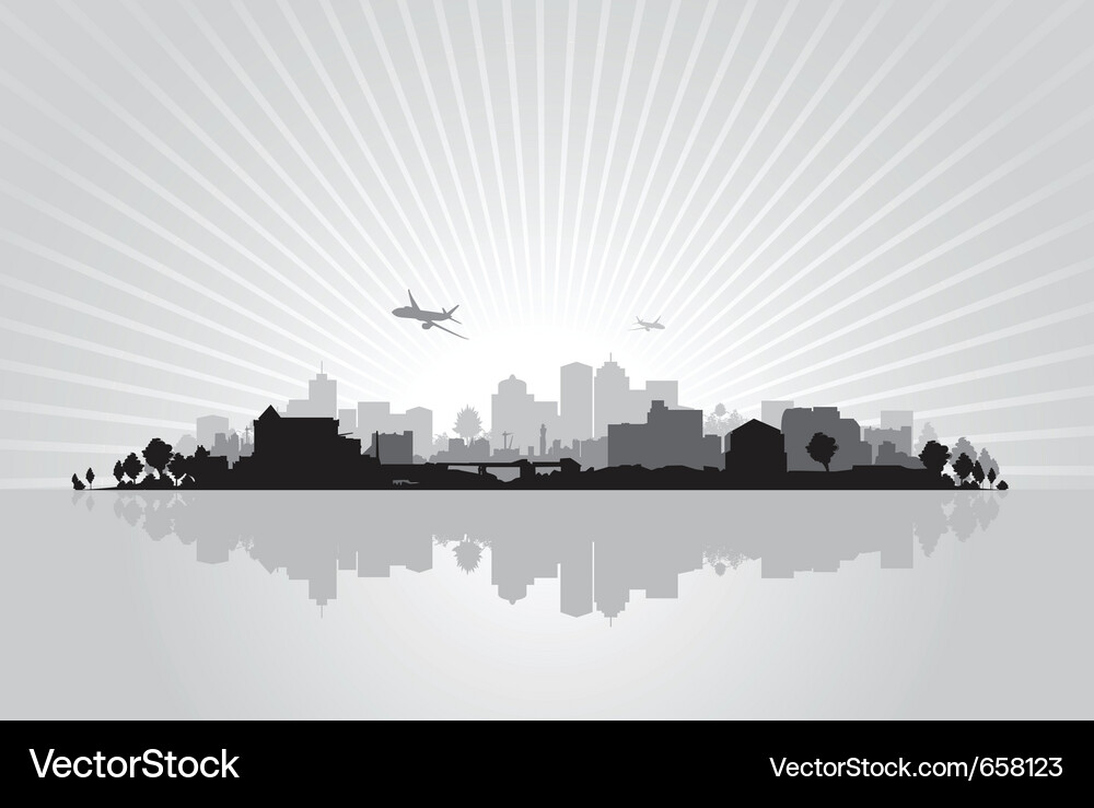 Cityscape background Royalty Free Vector Image