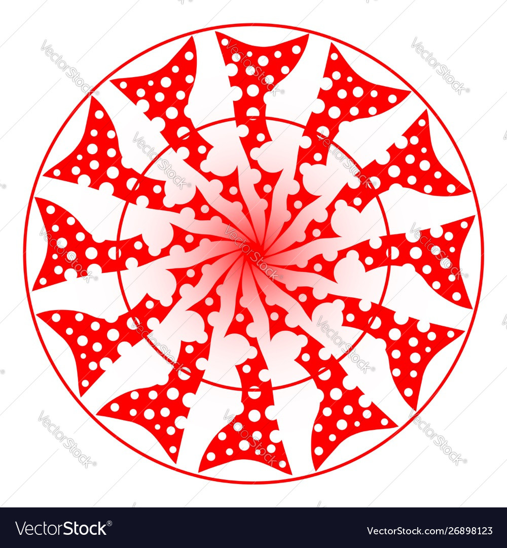 Mandala isolated pattern