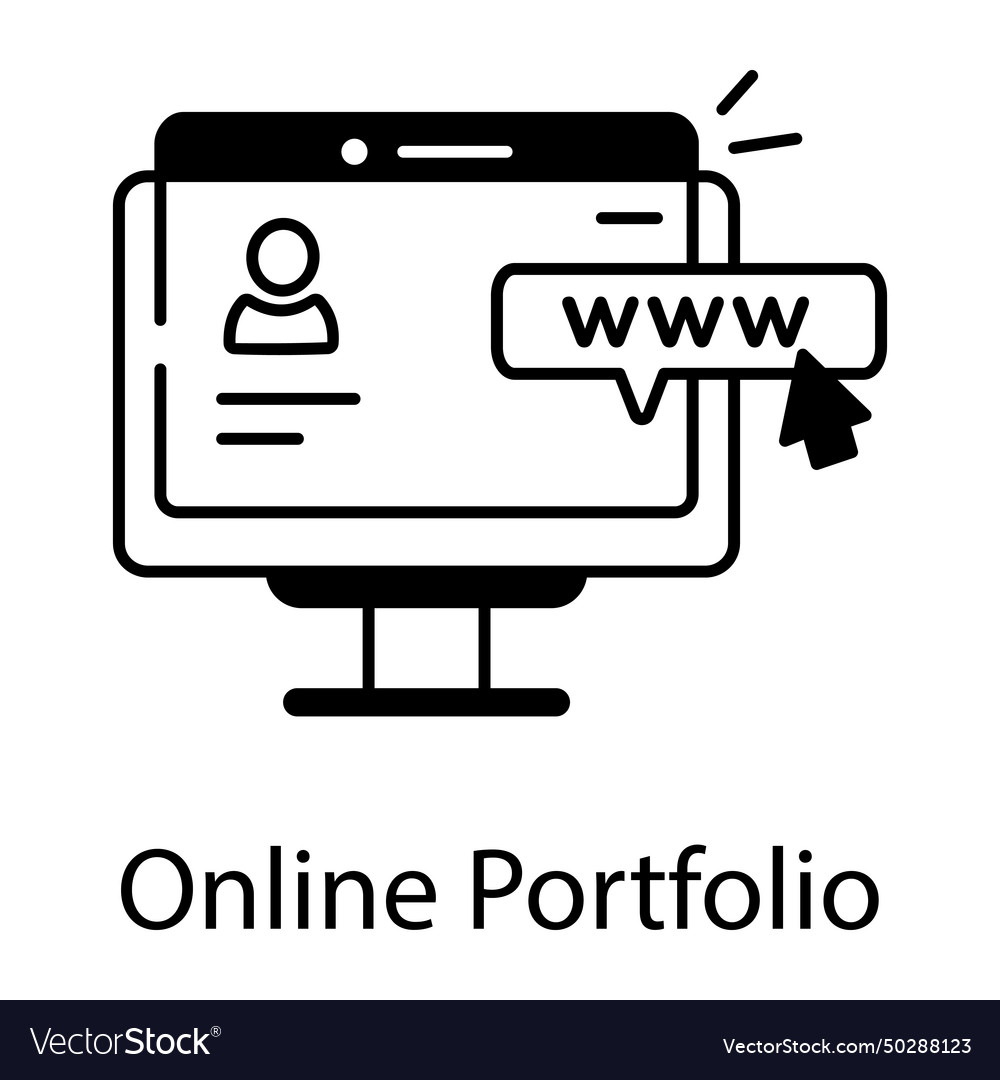 Web development linear icon