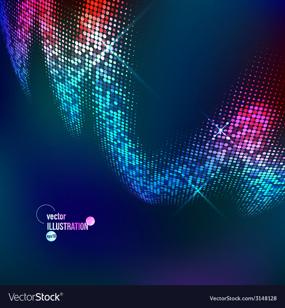 Abstract background with circles