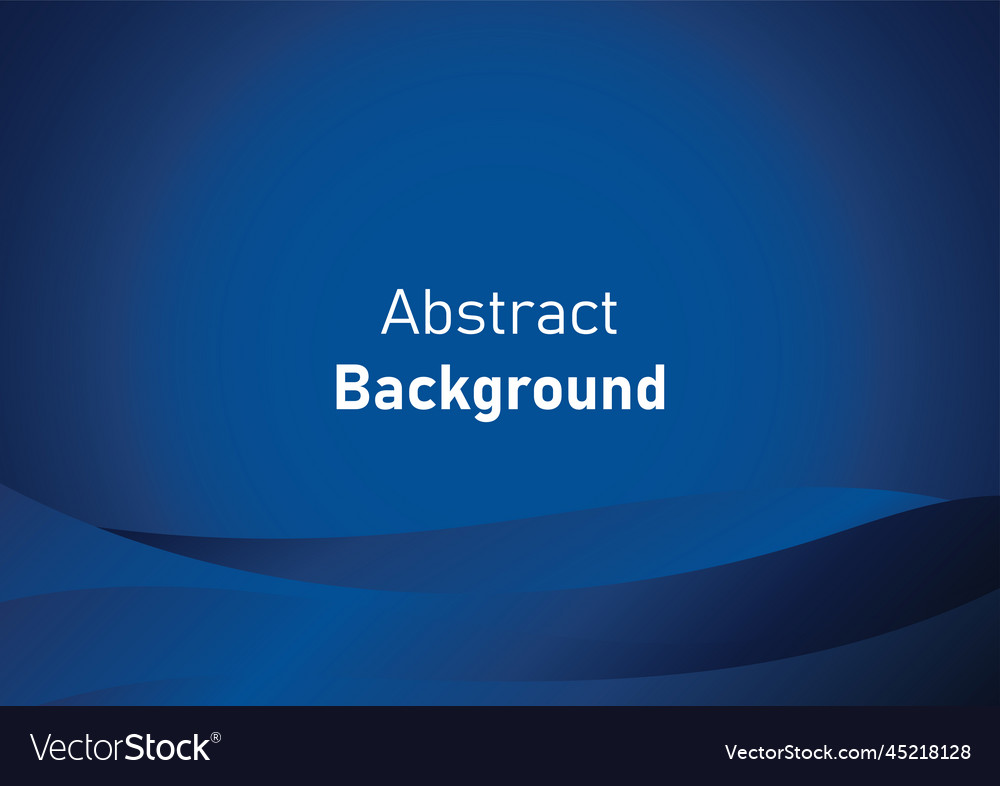 Abstract wave background blue gradient shape