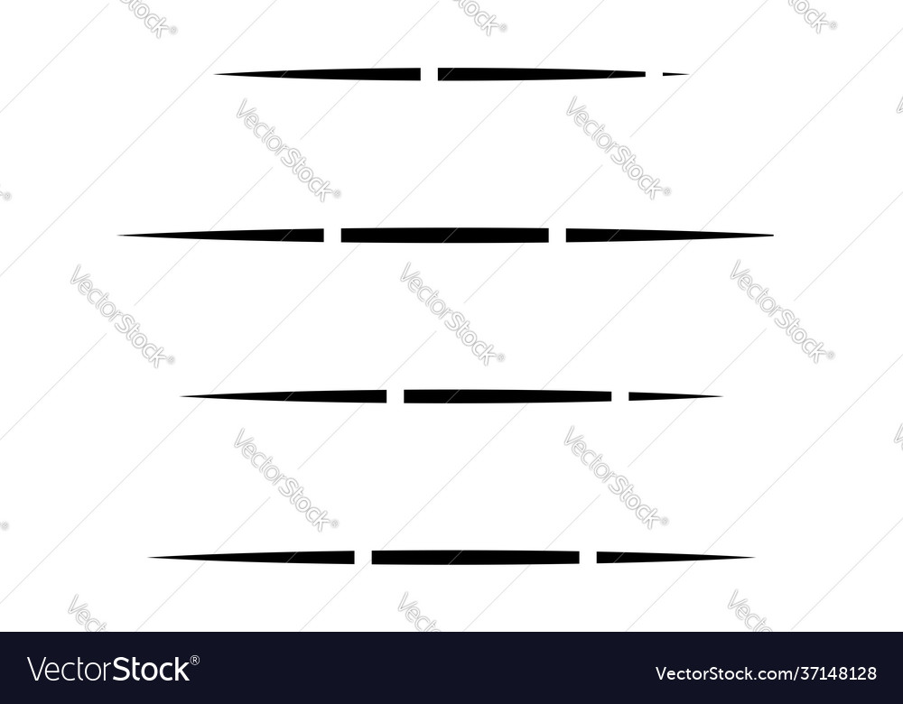 Dashed random straight parallel lines geometric Vector Image Dashed random straight parallel lines geometric