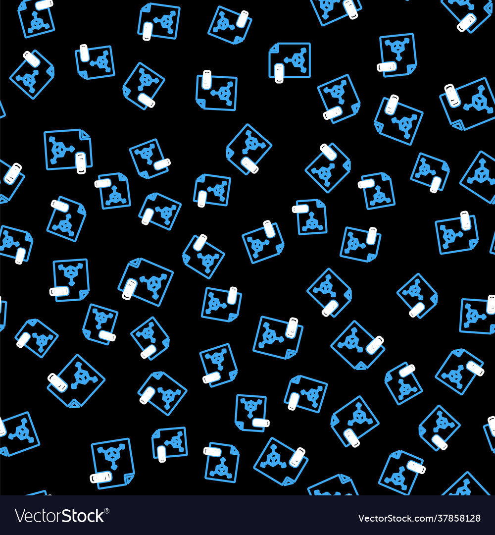 Line obj file document download button icon vector image Line obj file document download button icon