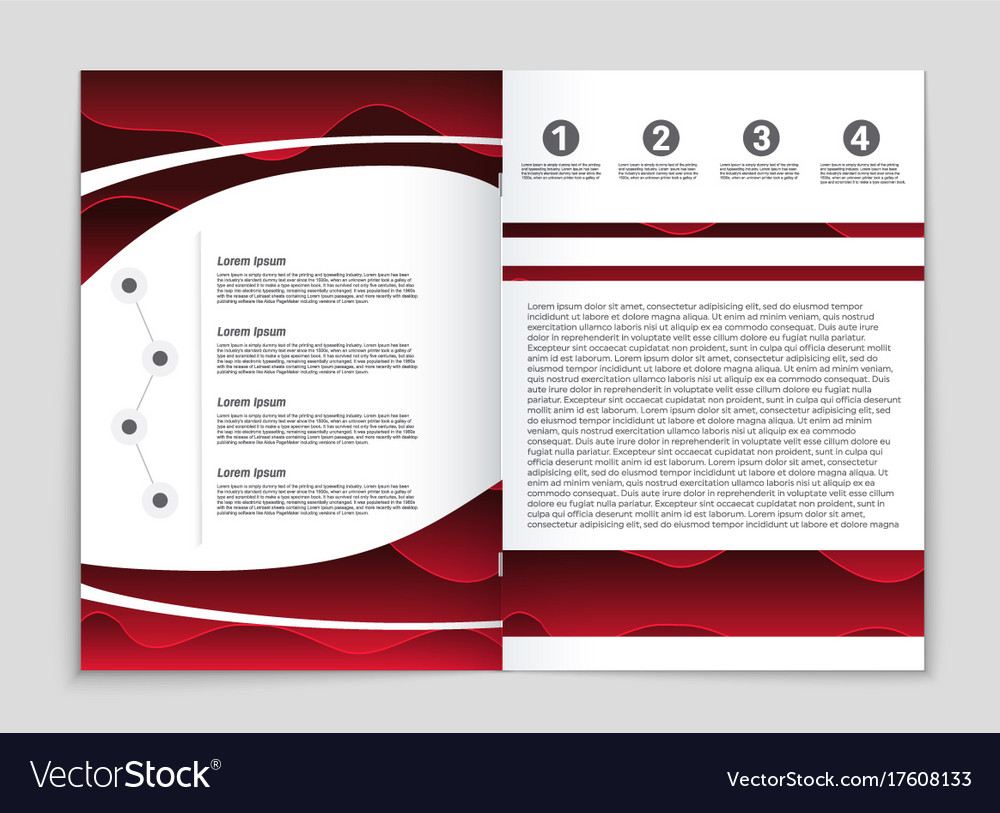 Abstract layout background set for art