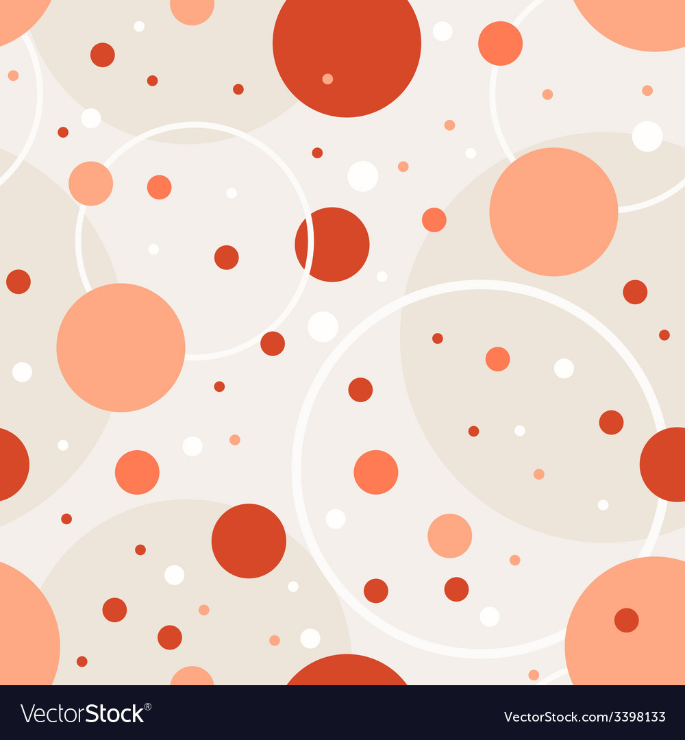 Beige Dots Seamless Pattern