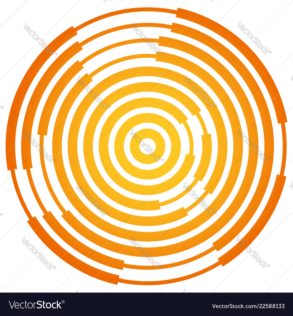 Radial Segmented Circles - Sci-Fi