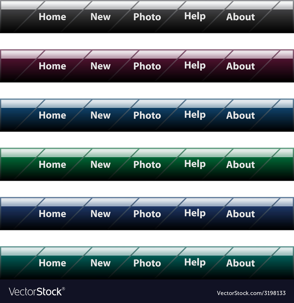Website menu