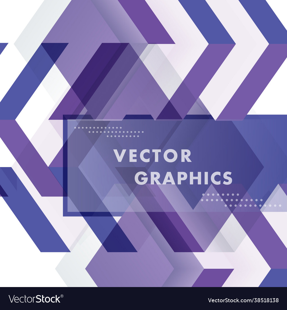 Abstract pattern geometric shapes with squares vector image Abstract pattern geometric shapes with squares