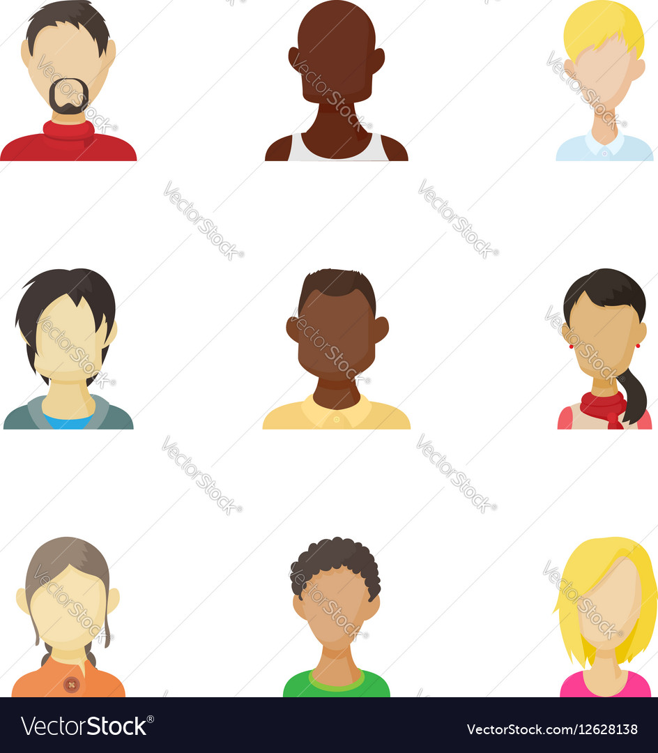 Avatar people icon Royalty Free Vector Image - VectorStock