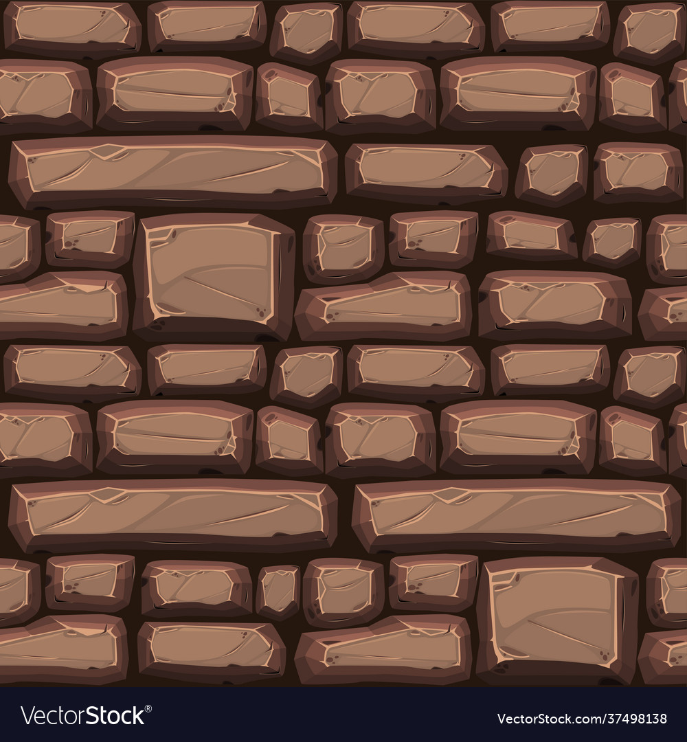 Cobblestone seamless background colored pattern Vector Image Cobblestone seamless background colored pattern