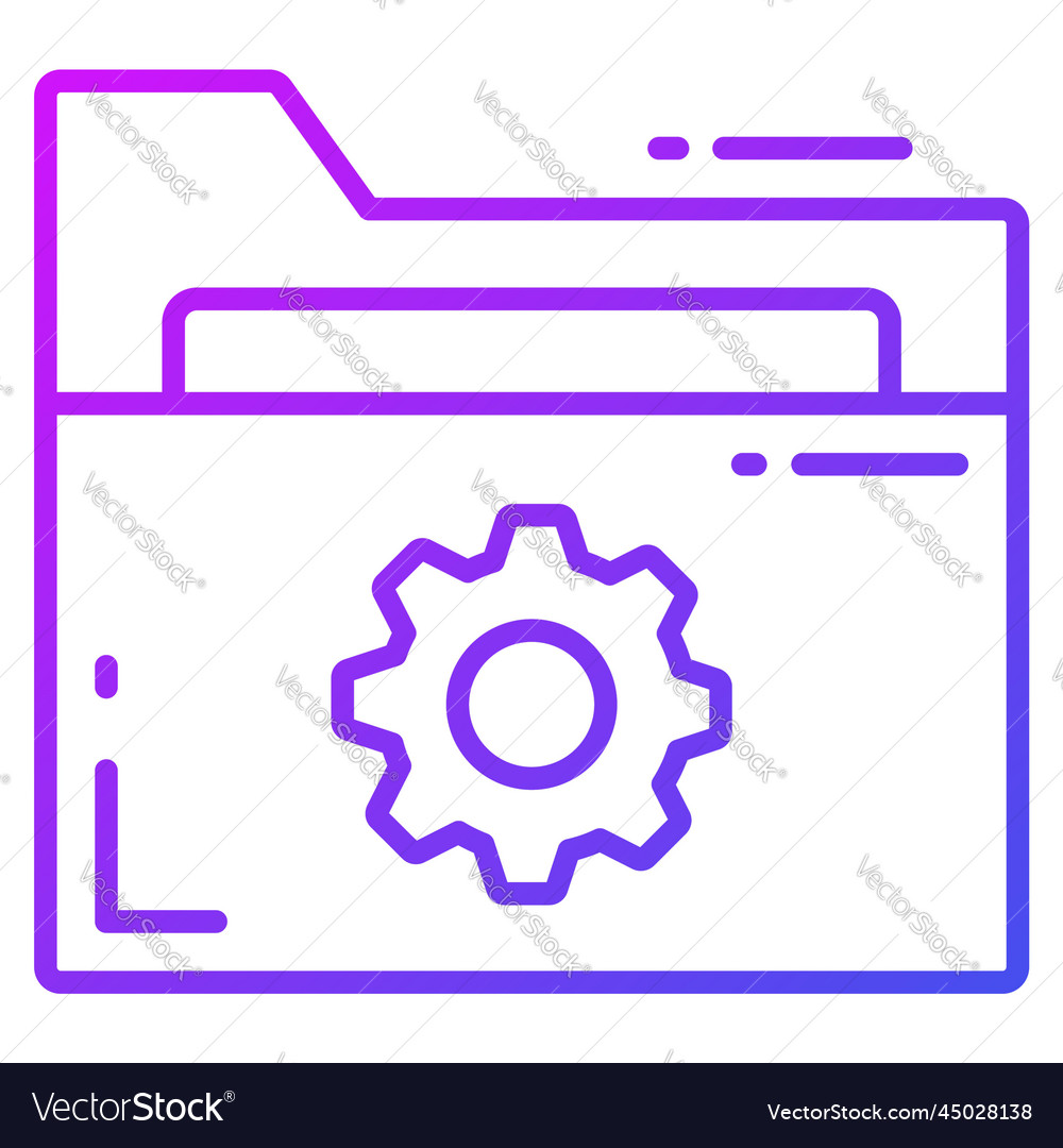 Configuration icon for graphic and web design