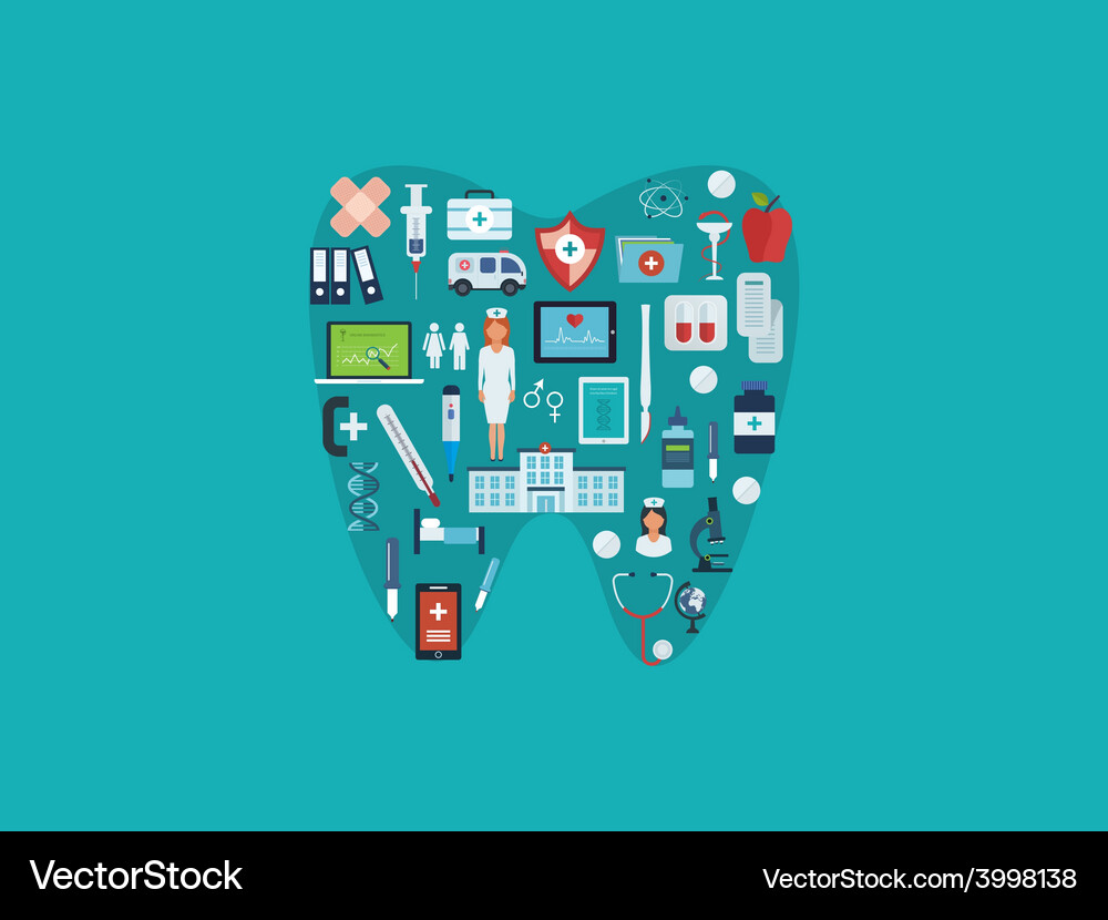 Flat design modern concept Royalty Free Vector Image