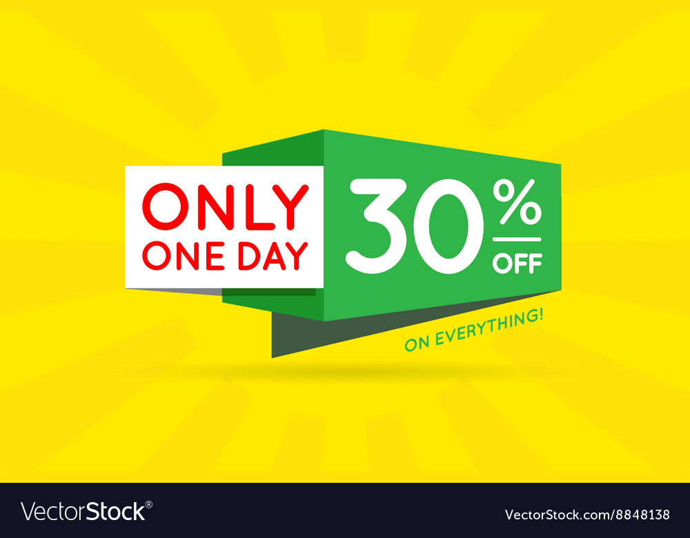 Sale Sign Banner Poster Ready For Web And Print Vector Image