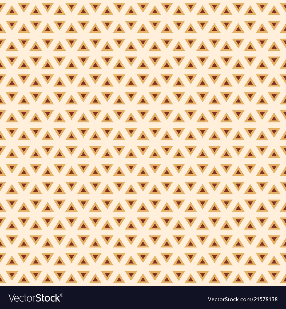 Seamless color pattern with triangles Vector Image Seamless color pattern with triangles