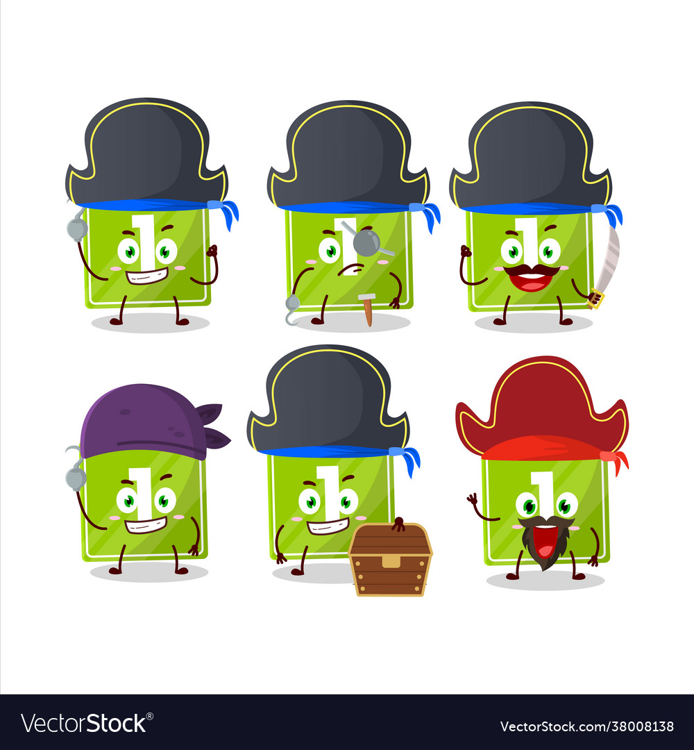 Toys block one with various pirates emoticon