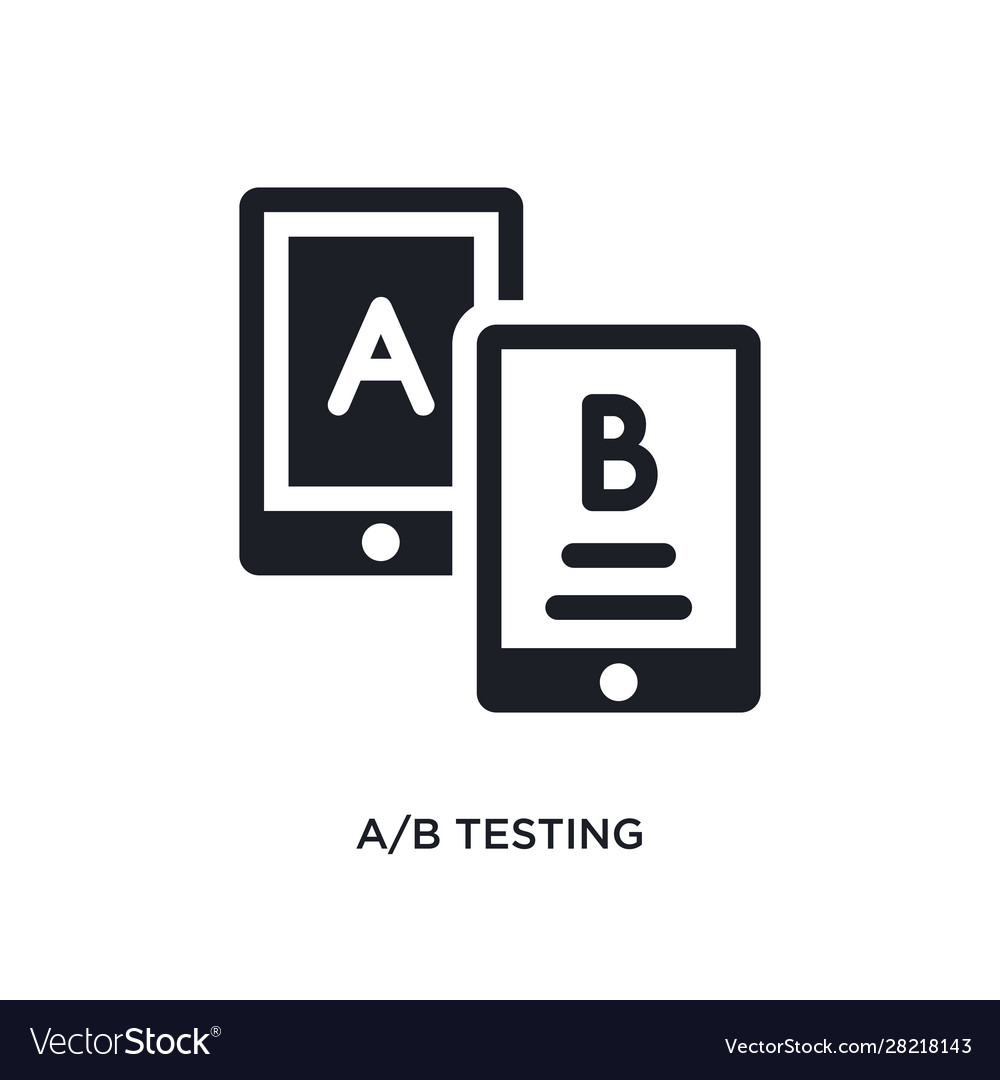 A/B Testing Icon - Simple Element