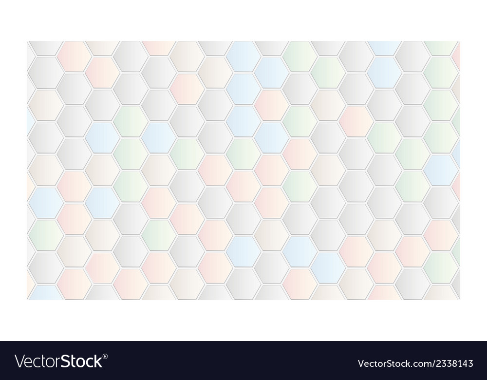Background with hexagons
