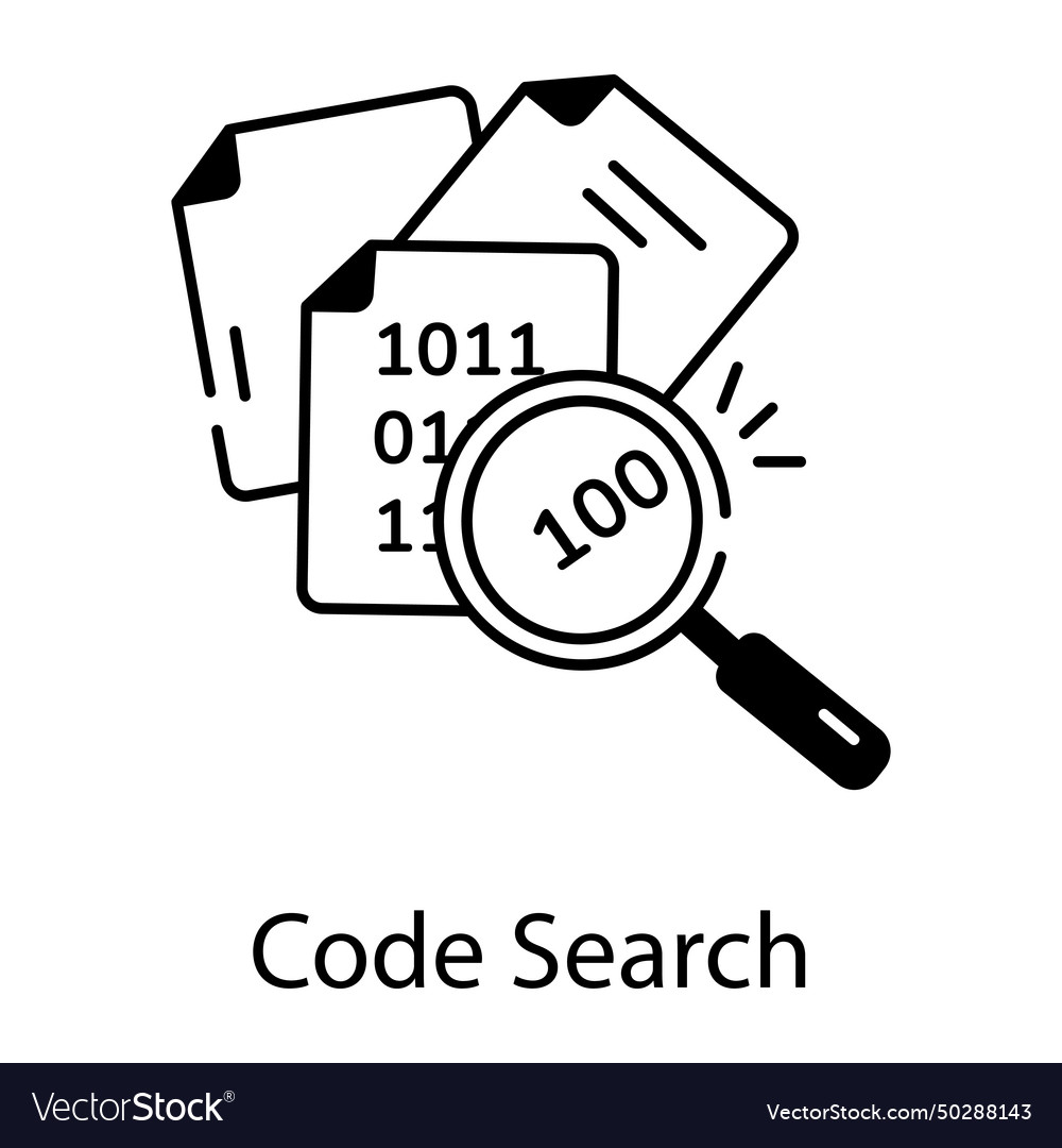Lineare Stil Web-Programmiersymbol