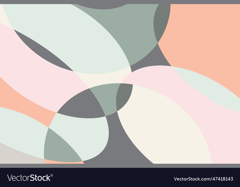 Simple circle background abstract vector image Simple circle background abstract