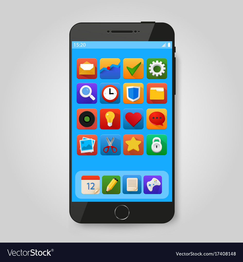 smartphone vector