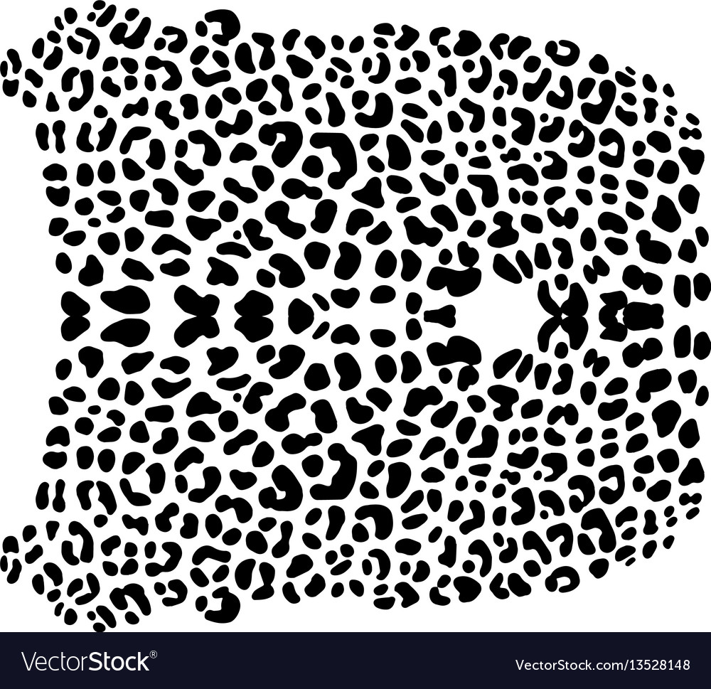 Leopard Skin Pattern Background