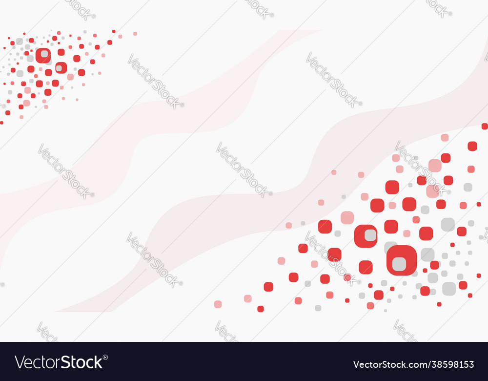 Abstract background with white and red color