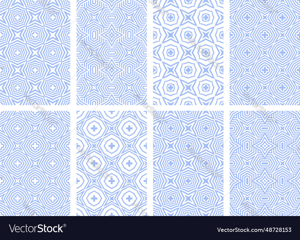 Seamless patterns set