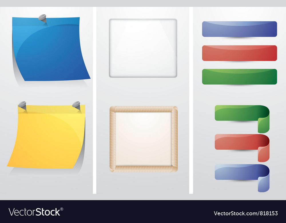 Set of web components