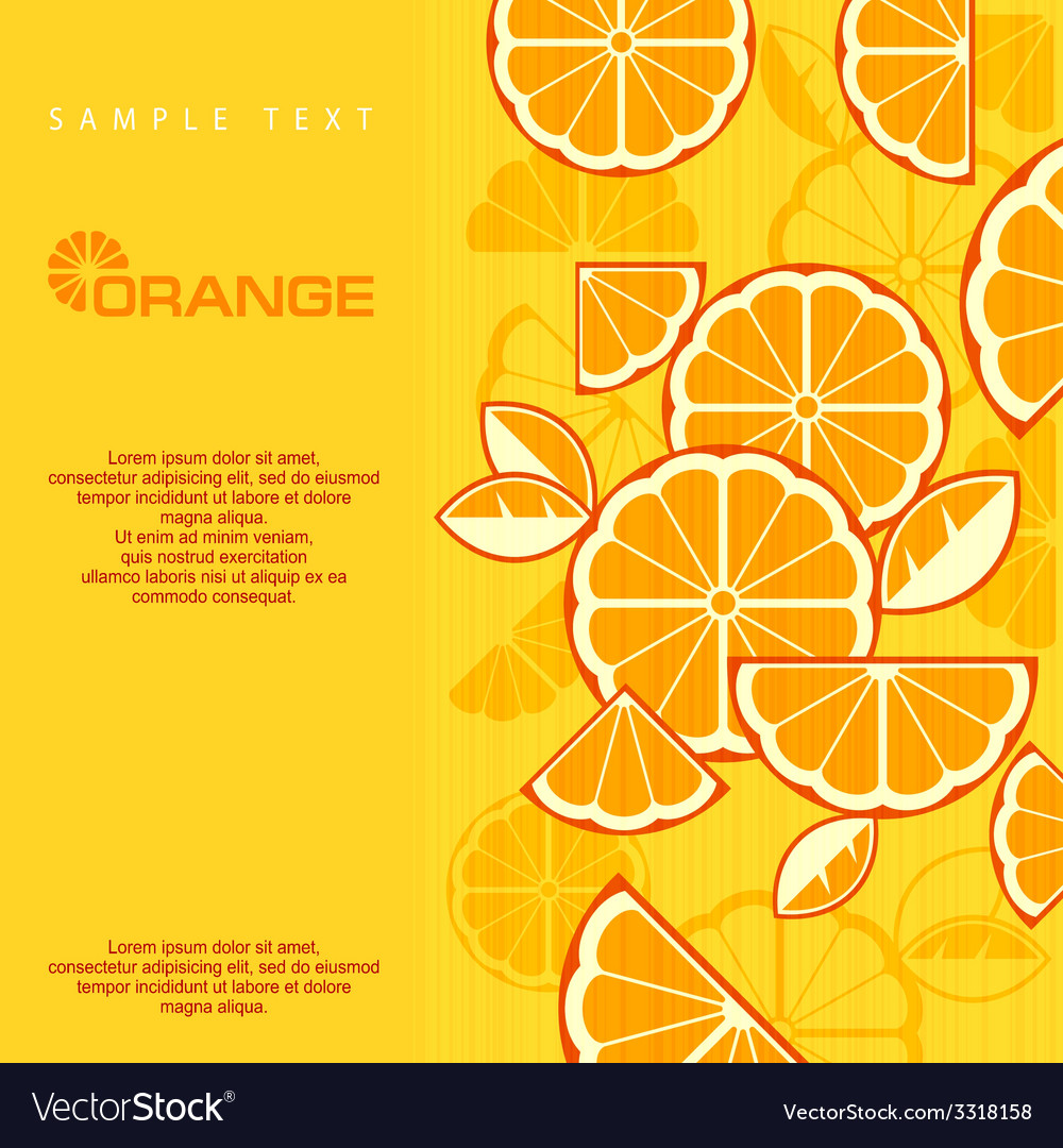 Citrus Slice Pattern