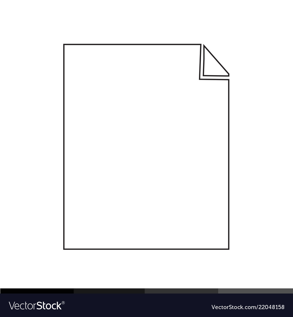 Document format icon design