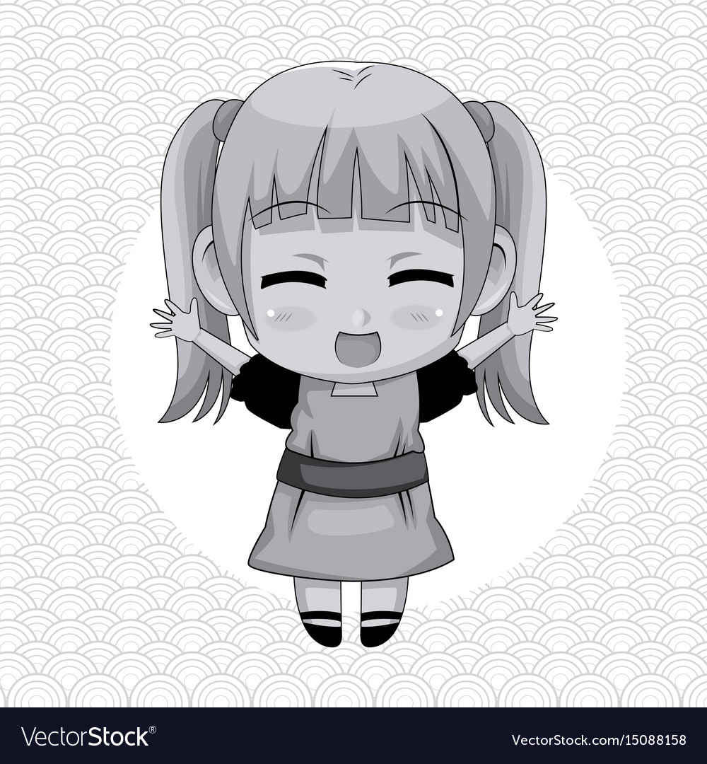 Monochrome abstract background with circular frame