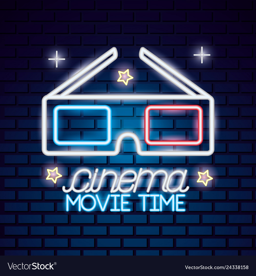 Movie time neon