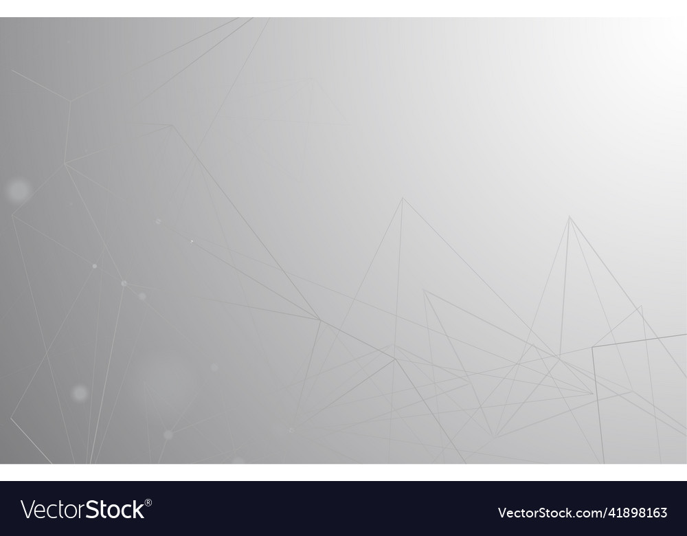 Abstract polygonal background with connected lines
