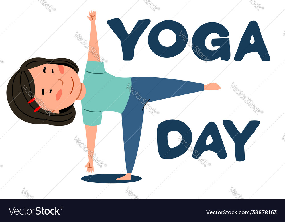 Asian Girl Balancing on One Leg