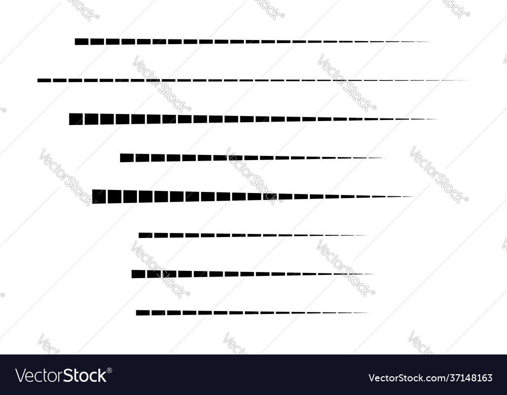 Dashed random straight parallel lines geometric