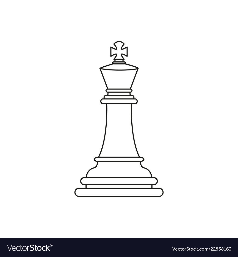 Chess King Icon