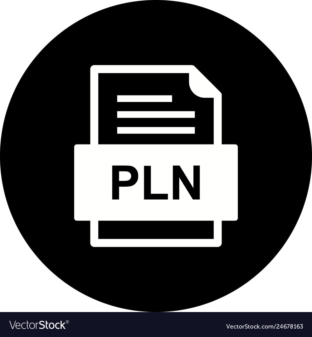 Pln file document icon