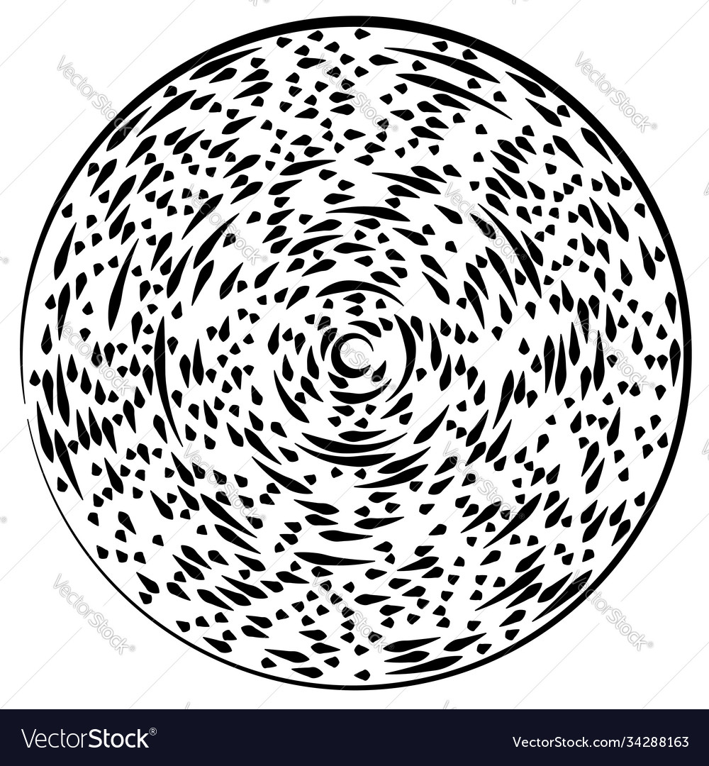 Radial radiating lines abstract burst element vector image Radial radiating lines abstract burst element