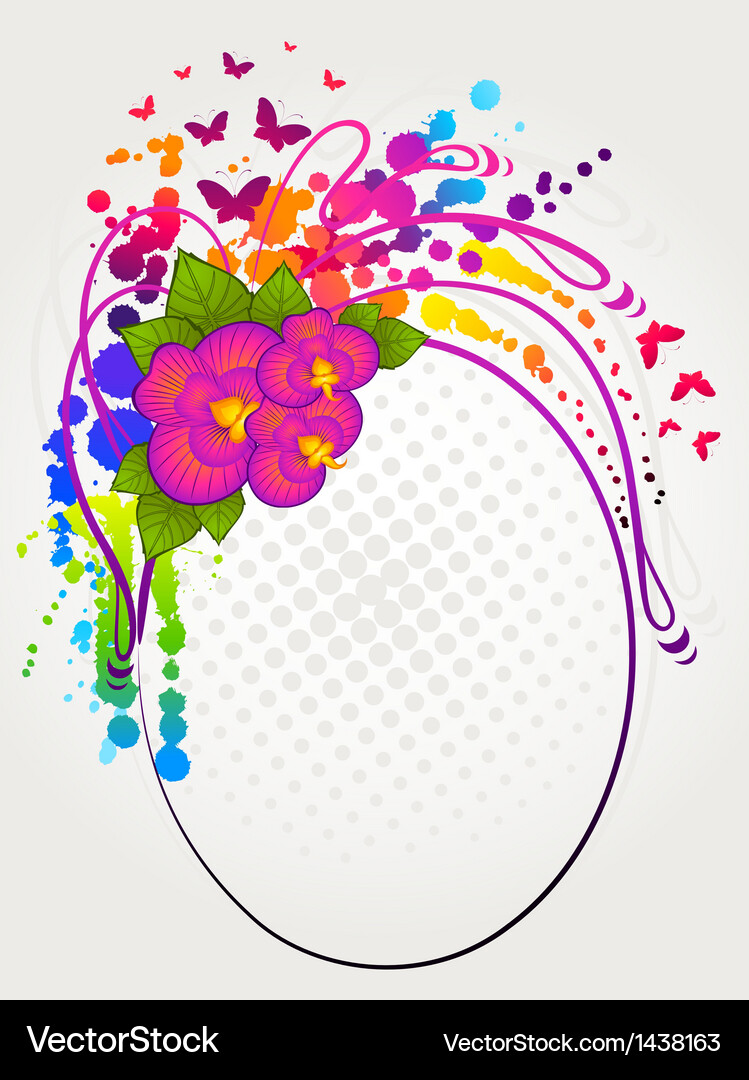 Summer frame Royalty Free Vector Image - VectorStock