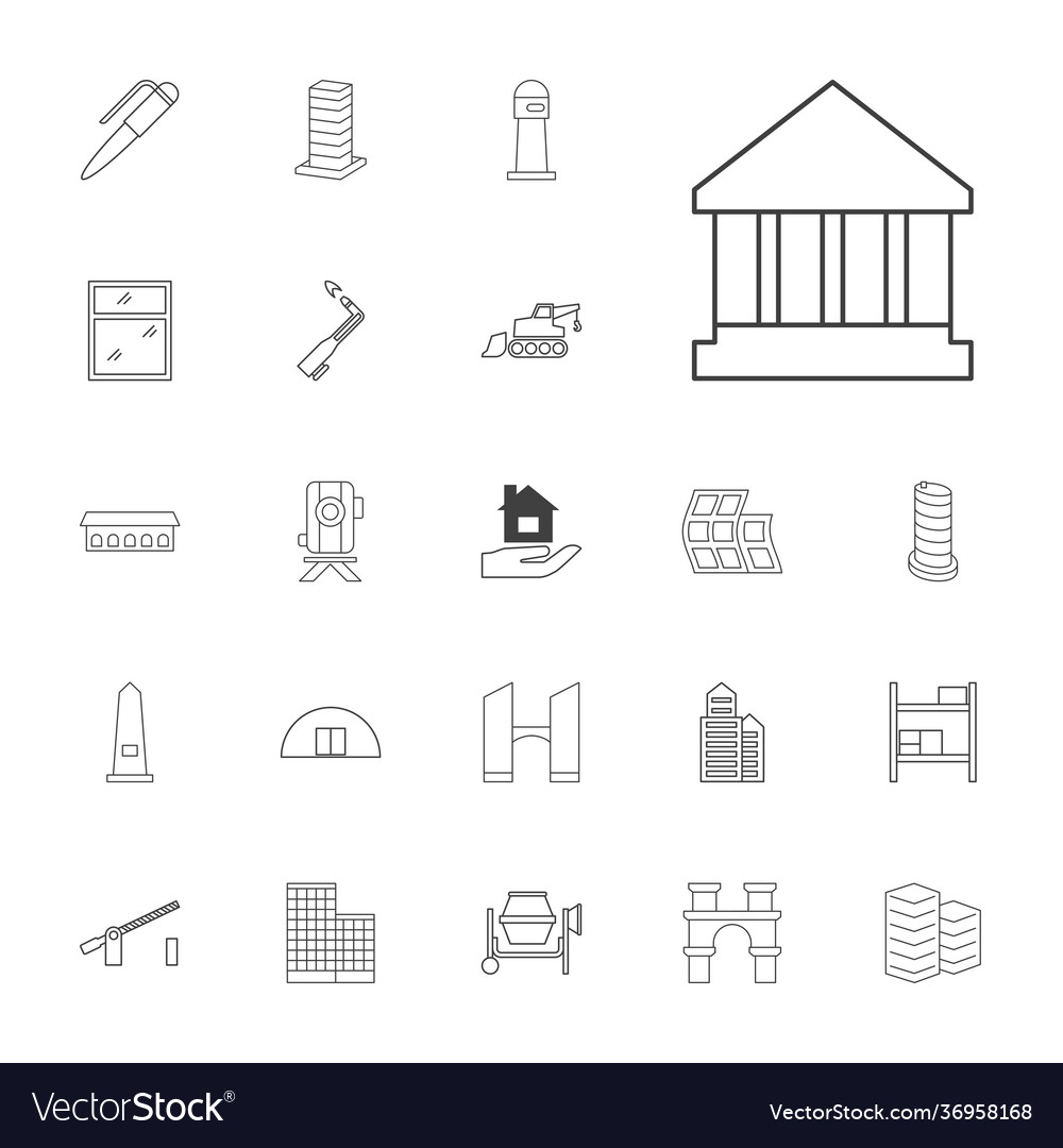 Building icons