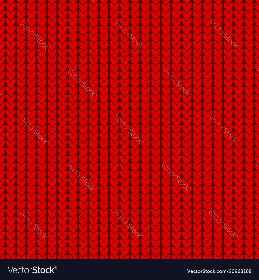 Knitting texture seamless pattern design vector image Knitting texture seamless pattern design