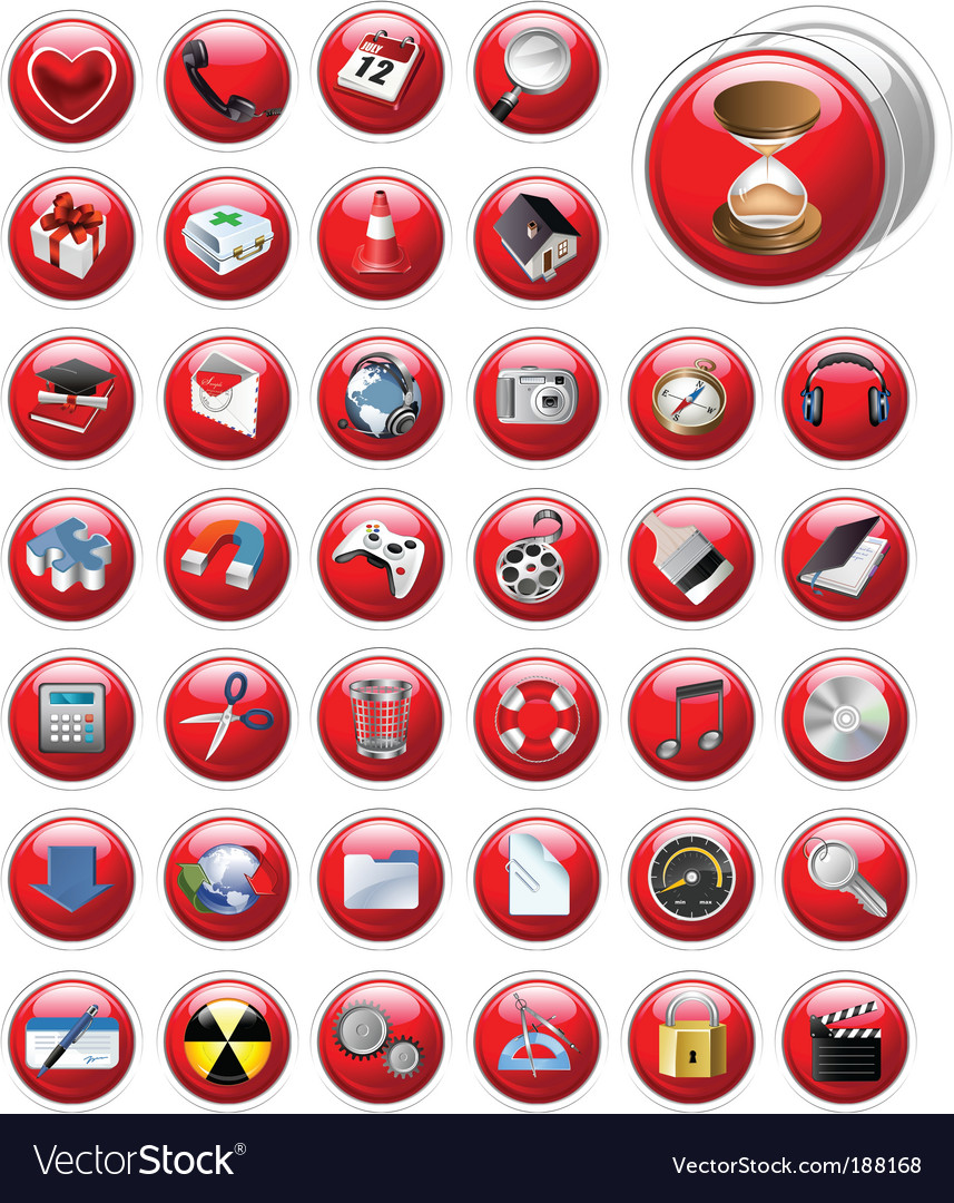 Modern Icon Set - Web & App
