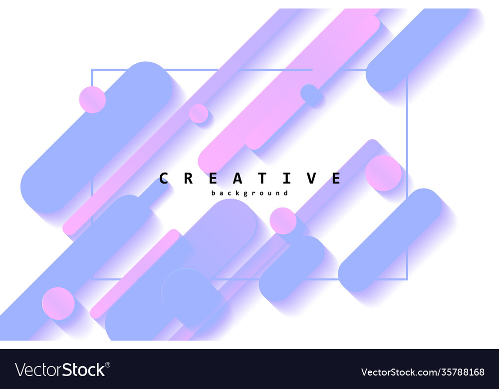Modern style abstraction vector image Modern style abstraction