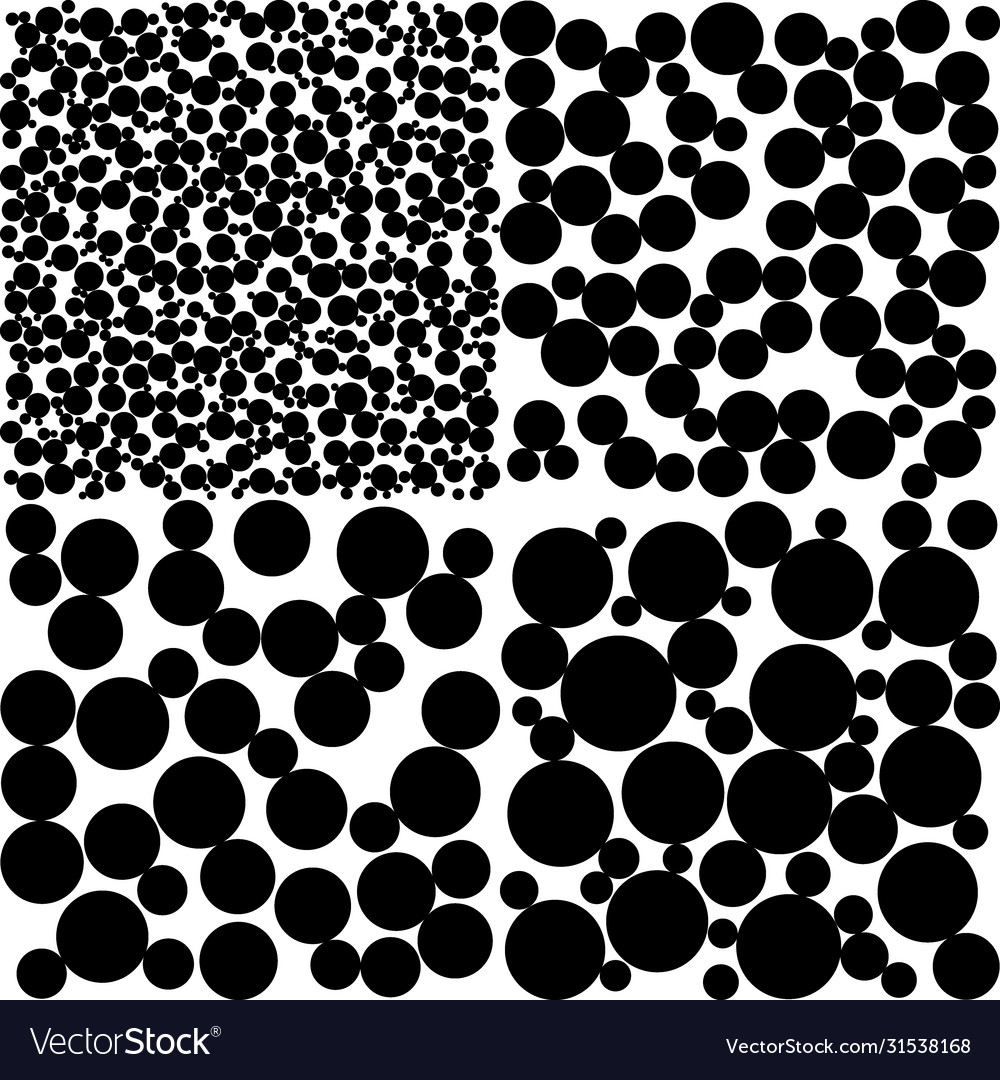 Seamless geometric pattern with circles simple vector image Seamless geometric pattern with circles simple