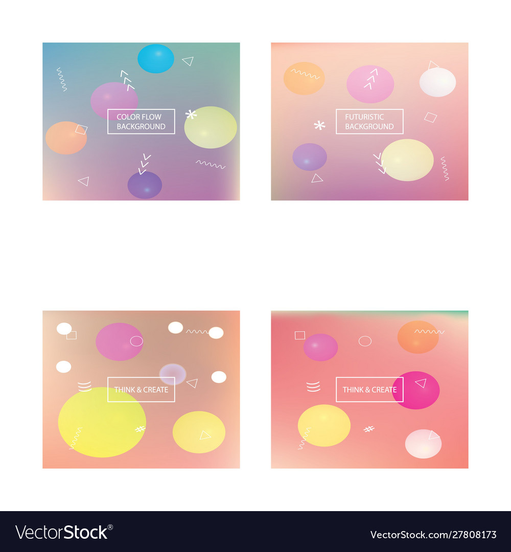 Abstract soft color background vector image Abstract soft color background
