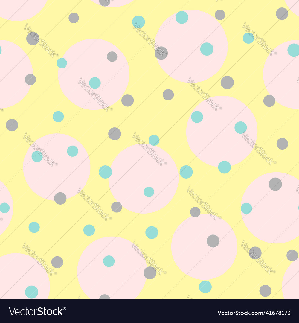 Colorful Circle Pattern - Seamless