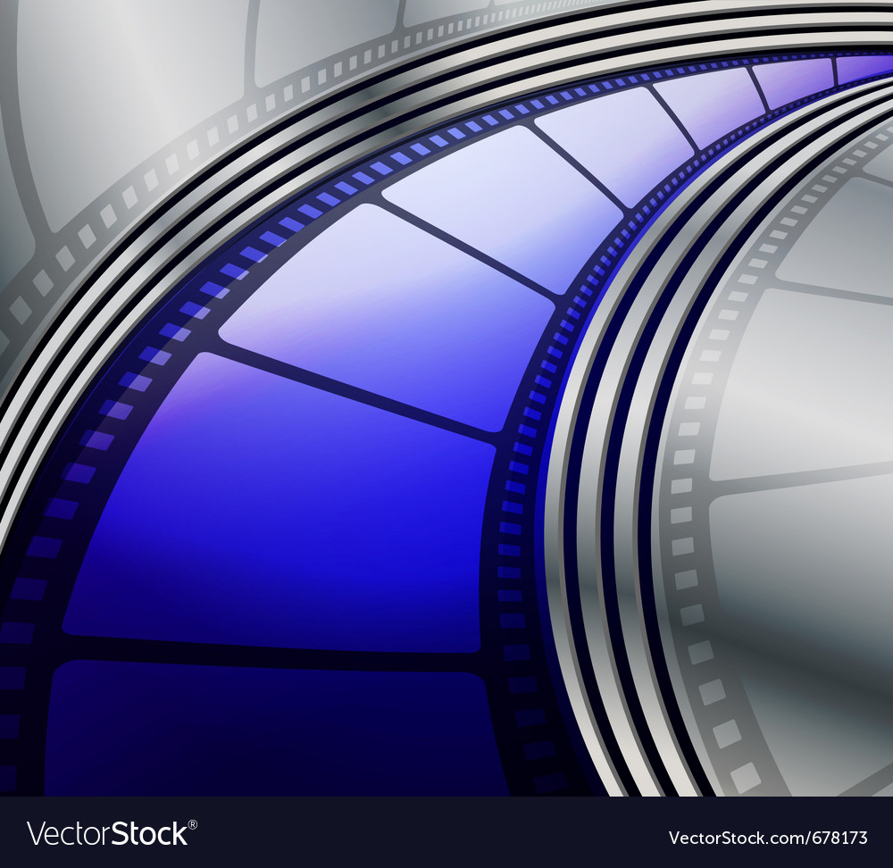 Film strip abstract background